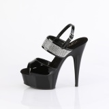 Patent 15 cm DELIGHT-639 party high heels shoes