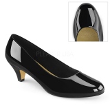 Patent 6 cm FEFE-01 pumps for mens and drag queens in black