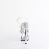 Perspex plateau 18 cm TREASURE-708EST pleaser h�je h�le transparent