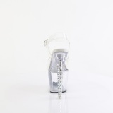 Perspex plateau 18 cm UNICORN-708TGRS pleaser h�je h�le transparent
