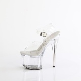 Perspex platform 18 cm TREASURE-708EST pleaser high heels transparent