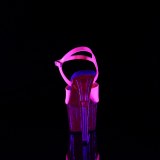 Pink 18 cm ADORE-709UVT Neon Plateau H�jh�lede Sandaler Sko