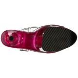 Pink 20 cm FLAMINGO-808T Akryl Plateau H�jh�lede Sandaler