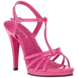 Pink Lak 12 cm FLAIR-420 High Heels Sko til Mnd