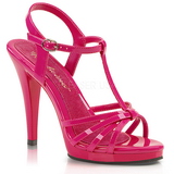 Pink Lak 12 cm FLAIR-420 højhælet sko til kvinder