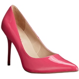Pink Lakeret 10 cm CLASSIQUE-20 spidse pumps med stiletter hæle