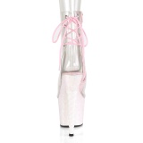 Pink glimmer 18 cm UNICORN-1018C poledance ankelstvler