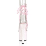 Pink glimmer 18 cm UNICORN-1018C poledance ankelst�vler