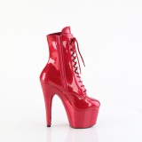 Pink glitter 18 cm kvinder hjhlede boots plateau