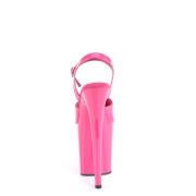 Pink plateau 20 cm FLAMINGO-809 pleaser høje hæle