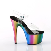 Plateau regnbue 18 cm ADORE-708RC poledance sko
