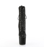 RAZZLE-1040WR - 20 cm platform h�je h�le boots vegan sorte