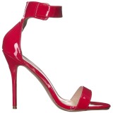 Red 13 cm AMUSE-10 transvestite shoes