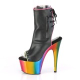 Regnbue 18 cm ADORE-1018RC-02 pole dance ankelst�vler