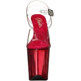 R�d 20 cm FLAMINGO-808T Akryl Plateau H�jh�lede Sandaler