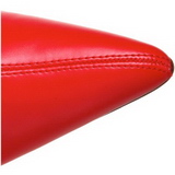 Rød 9,5 cm WONDER-130 Knæhøje Støvler Dame