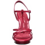 Rød Lakeret 12 cm FLAIR-420 højhælet sko til kvinder