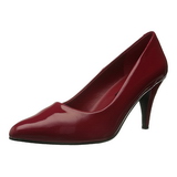 Rød Lakeret 7,5 cm PUMP-420 klassisk pumps sko til damer
