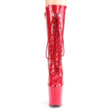R�d Lakl�der 20 cm FLA-1050 ekstremt h�jh�lede ankelst�vler - h�je plateaust�vler