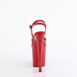 R�de h�je h�le 20 cm FLAMINGO-809GP glitter plateau h�je h�le