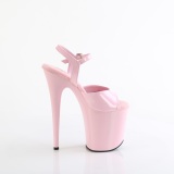 Rosa 20 cm FLAMINGO-809 pleaser h�je h�le