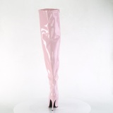 Rose 13 cm SEDUCE-3000WC thigh high stretch overknee boots with wide calf