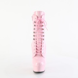 Rose 15 cm DELIGHT-1020 Pole dancing ankle boots