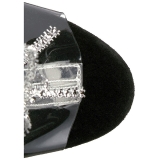 S�lv 18 cm ADORE-1017RSF ankelst�vler til damer med frynser