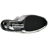 S�lv 18 cm ADORE-1017RSF ankelst�vler til damer med frynser