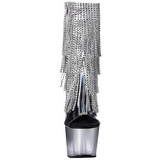 S�lv 18 cm ADORE-1017RSFT ankelst�vler til damer med frynser