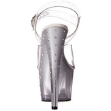 S�lv 18 cm STARDUST-708T Plateau H�jh�lede Sandaler Sko