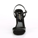 Sort 11,5 cm GALA-09 fabulicious sandaler med stilethle