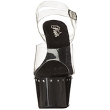 Sort 18 cm Pleaser ADORE-708LS H�je H�le Plateau