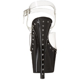Sort 18 cm Pleaser ADORE-708LS H�je H�le Plateau