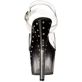 Sort 18 cm STARDUST-708T Plateau H�jh�lede Sandaler Sko