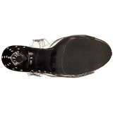 Sort 18 cm STARDUST-708T Plateau H�jh�lede Sandaler Sko