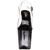 Sort 20 cm STARDUST-808T Plateau H�jh�lede Sandaler Sko