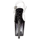 Sort 20 cm STARDUST-808T Plateau H�jh�lede Sandaler Sko