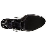 Sort 20 cm STARDUST-808T Plateau H�jh�lede Sandaler Sko