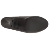 Sort Kunstlder 11,5 cm PINUP-01 store strrelser pumps sko
