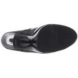 Sort Lak 11,5 cm FLAIR-480 dame pumps til m�nd