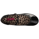 Sort Lakl�der ANNA-02 store st�rrelser ballerina sko