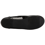 Sort Lakl�der ANNA-02 store st�rrelser ballerina sko