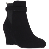 Sort Ruskinds 7,5 cm KIMBERLY-102 store st�rrelser ankelst�vler dame