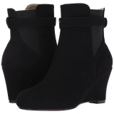 Sort Ruskinds 7,5 cm KIMBERLY-102 store st�rrelser ankelst�vler dame