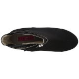Sort Ruskinds 7,5 cm KIMBERLY-102 store st�rrelser ankelst�vler dame