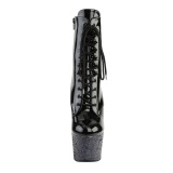 Sort glimmer 18 cm Pleaser ADORE-1020LG poledance ankelst�vler