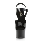 Sorte h�je h�le 18 cm SKY-308N JELLY-LIKE str�k materiale plateau h�je h�le