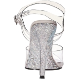 Strass sten 11,5 cm GALA-08DM Fest sandaletter med h�je h�l
