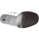 Strass sten 11,5 cm GALA-08DM Fest sandaletter med h�je h�l
